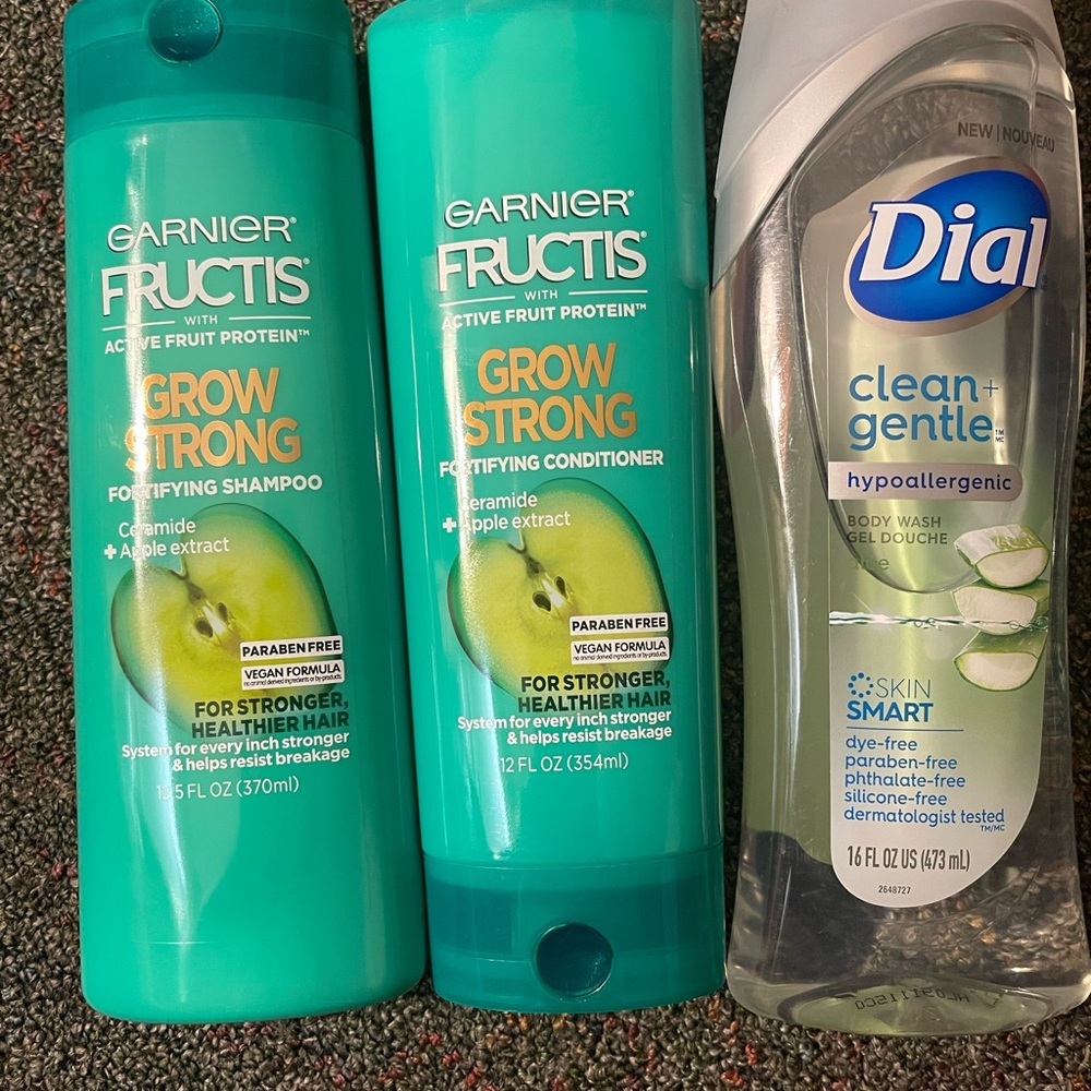 Hair and body wash set